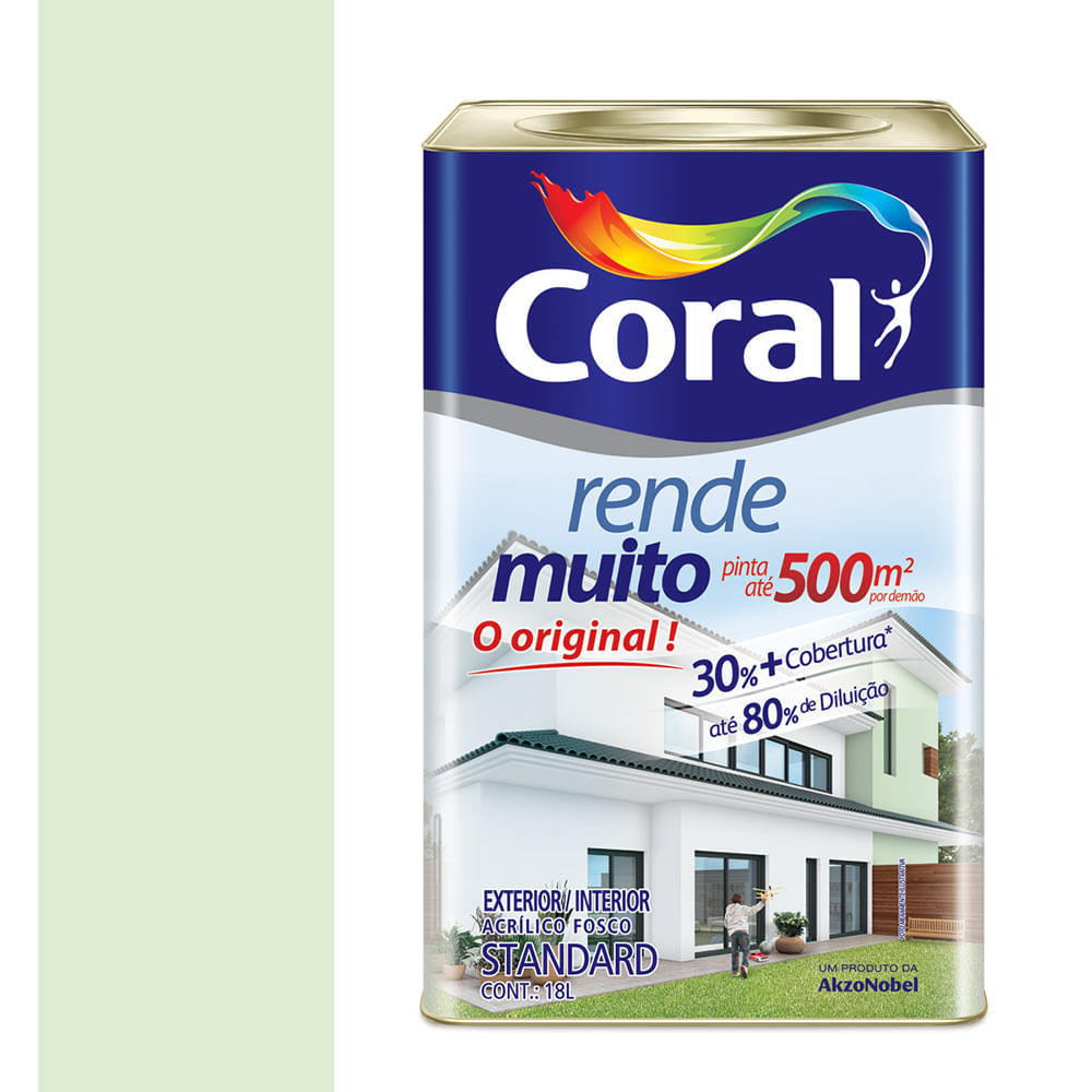 Tinta acrílica Verde Primavera