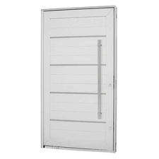 Porta-Pivotante-Lambris-Horizontais-com-Friso-e-Puxador-Aluminio-Branco-2435x1462x12cm-Direita-Aluminium---72441117---Sasazaki
