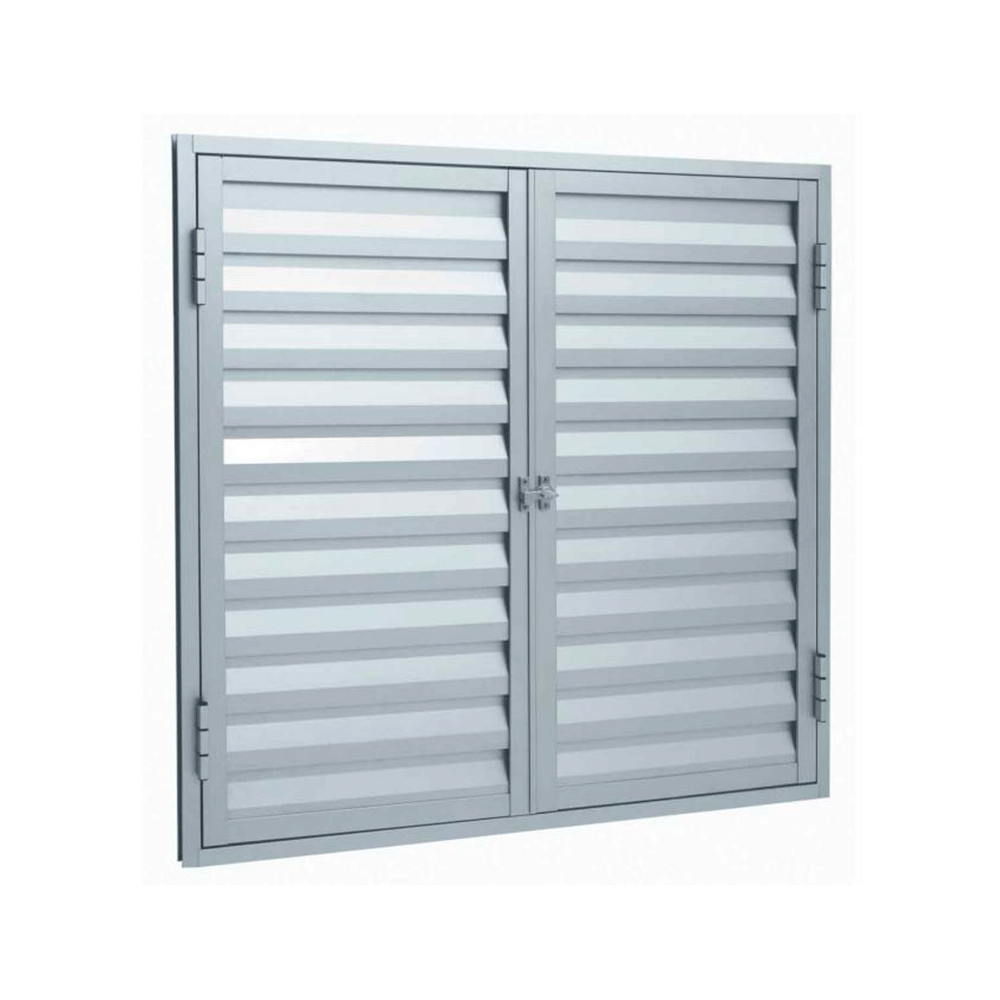 Portinhola De Abrir Veneziana Ventilada Alum 237 Nio Alumifort