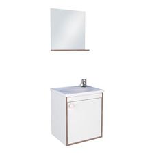 Kit-Gabinete---Espelheira-para-Banheiro-40cm-Aco-Perola-Branco---Cozimax-1