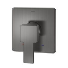 Acabamento-Monocomando-para-Chuveiro-e-Ducha-Higienica-Base-Docol-Edge-Grafite-Escovado---00849970---Docol