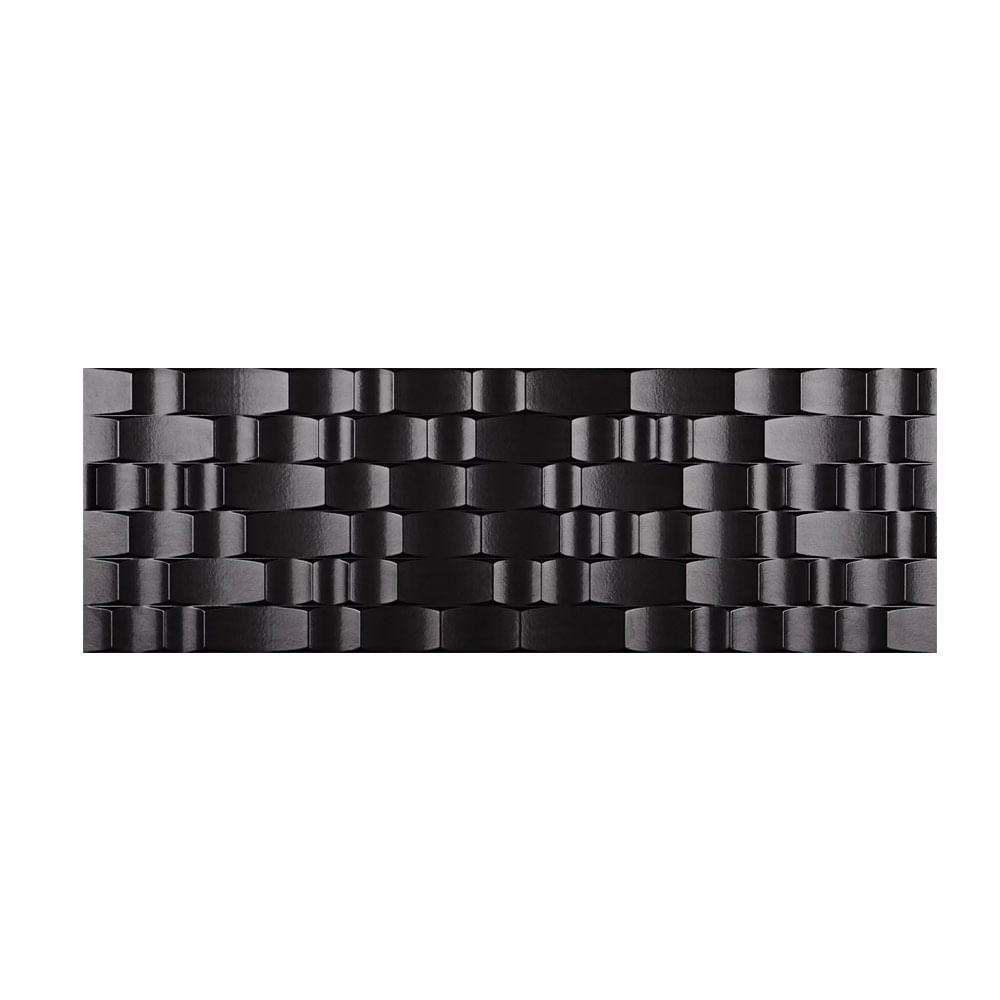 Produto  Blocks Black 30x30 Mate - Portobello