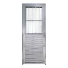 Porta-Social-de-Aluminio-210x080cm-Brilhante-Direita---11001---Esquadriart