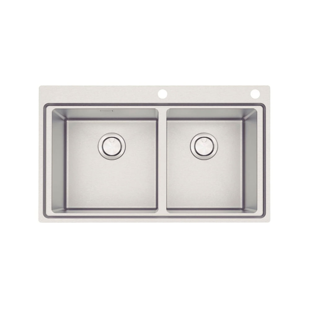 Cuba Inox Sobrepor Smooth 2c 86x52 93924/103 - Tramontina