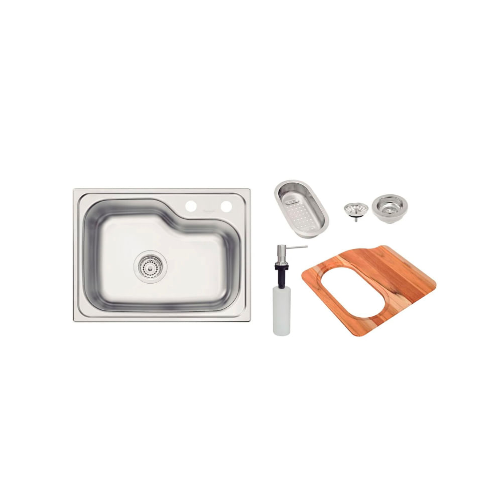 Cuba Inox Morgana 55x42 C/ac 93815/292 - Tramontina