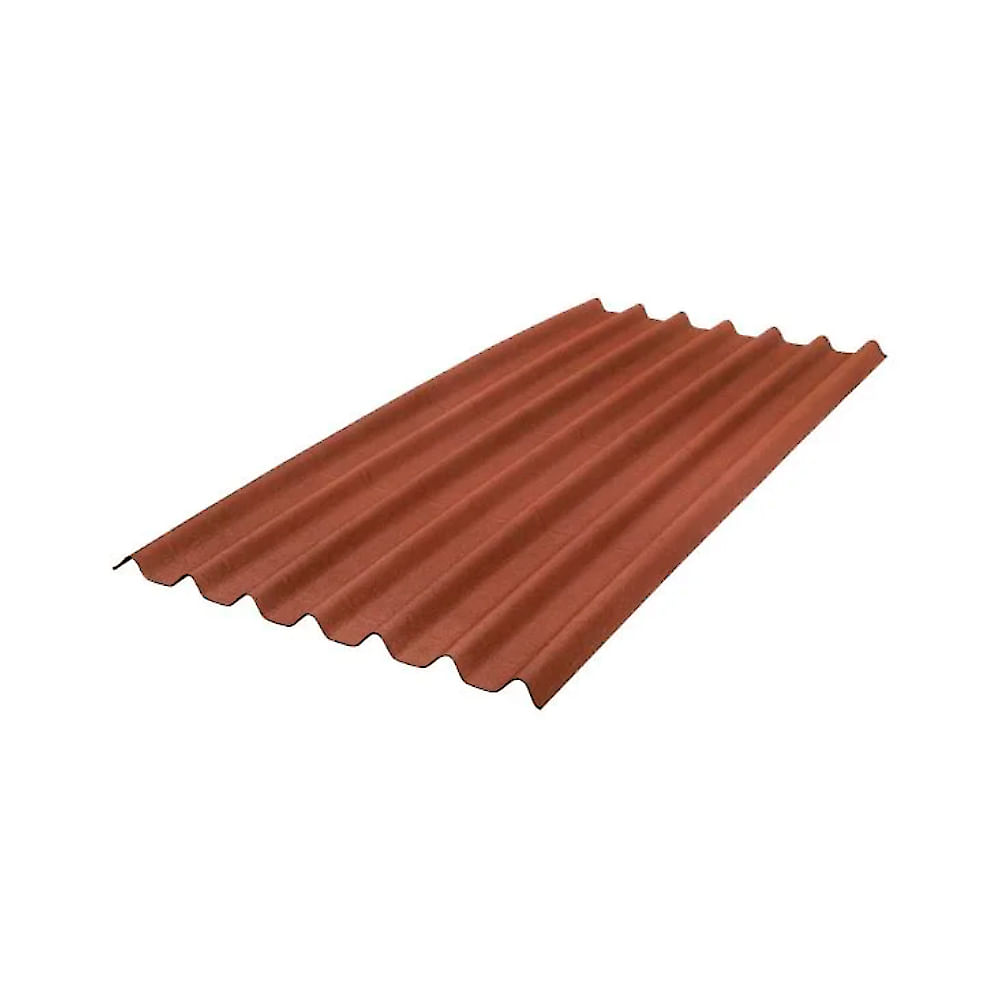 Telha Ecologica Stilo 200x82 Vermelha - Onduline