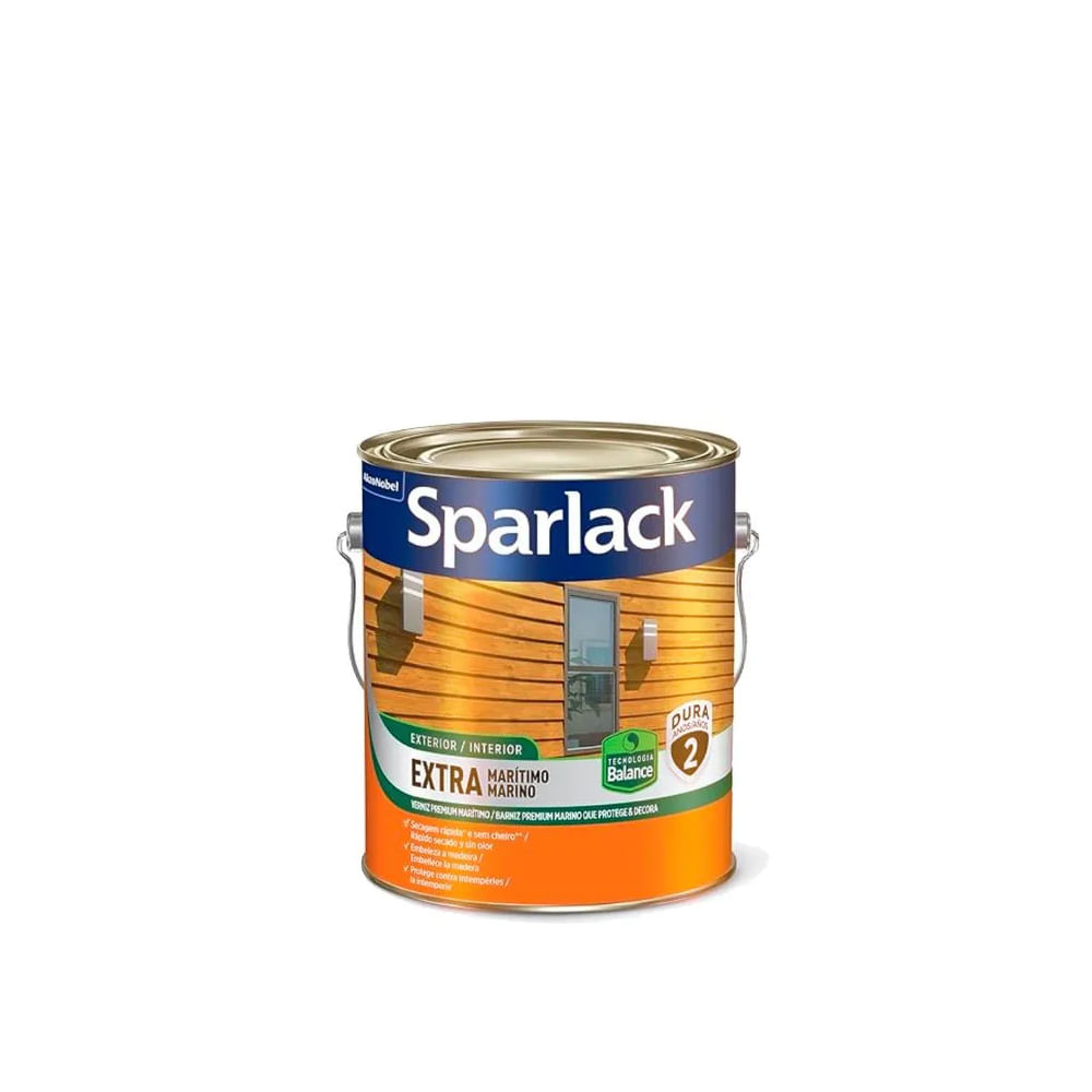 Verniz Extra Maritimo Natural Acetinado Balance Sparlack 900ml - 5203180 - Coral