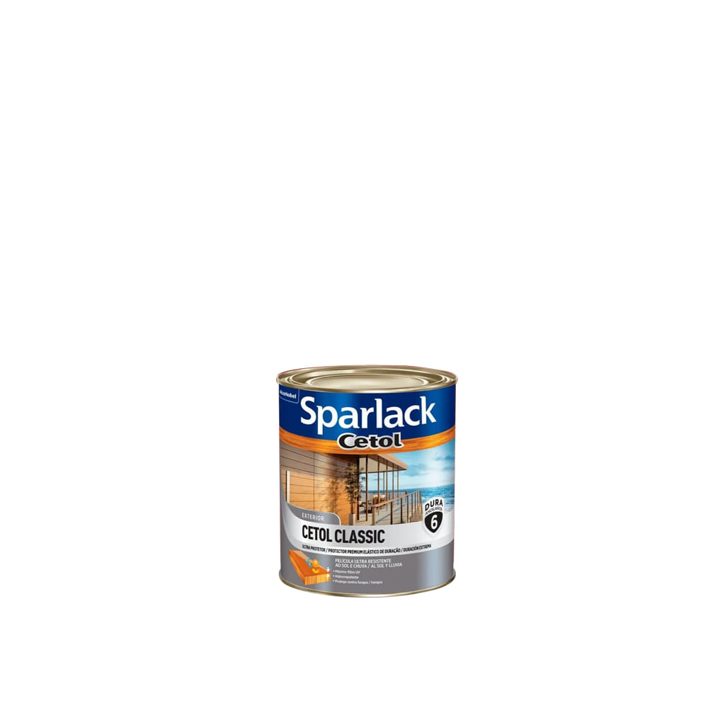 Verniz Cetol Mogno Brilhante Sparlack 900ml - 5203152 - Coral