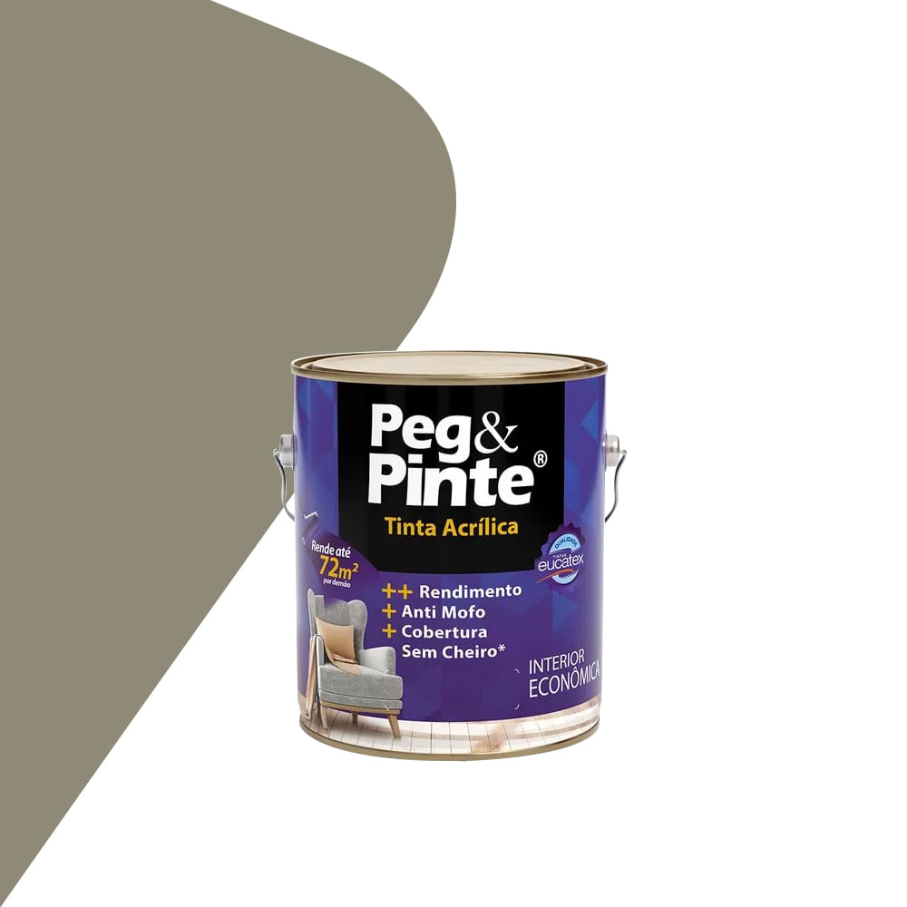 Tinta Acrilica Peg & Pinte Luar do Sertão 3,6L - Eucatex