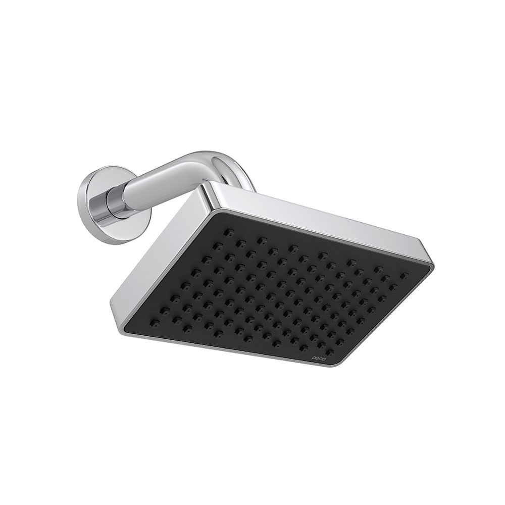 Chuveiro de Parede Quadrado Flex Cromado - 2082.C.STD - Deca