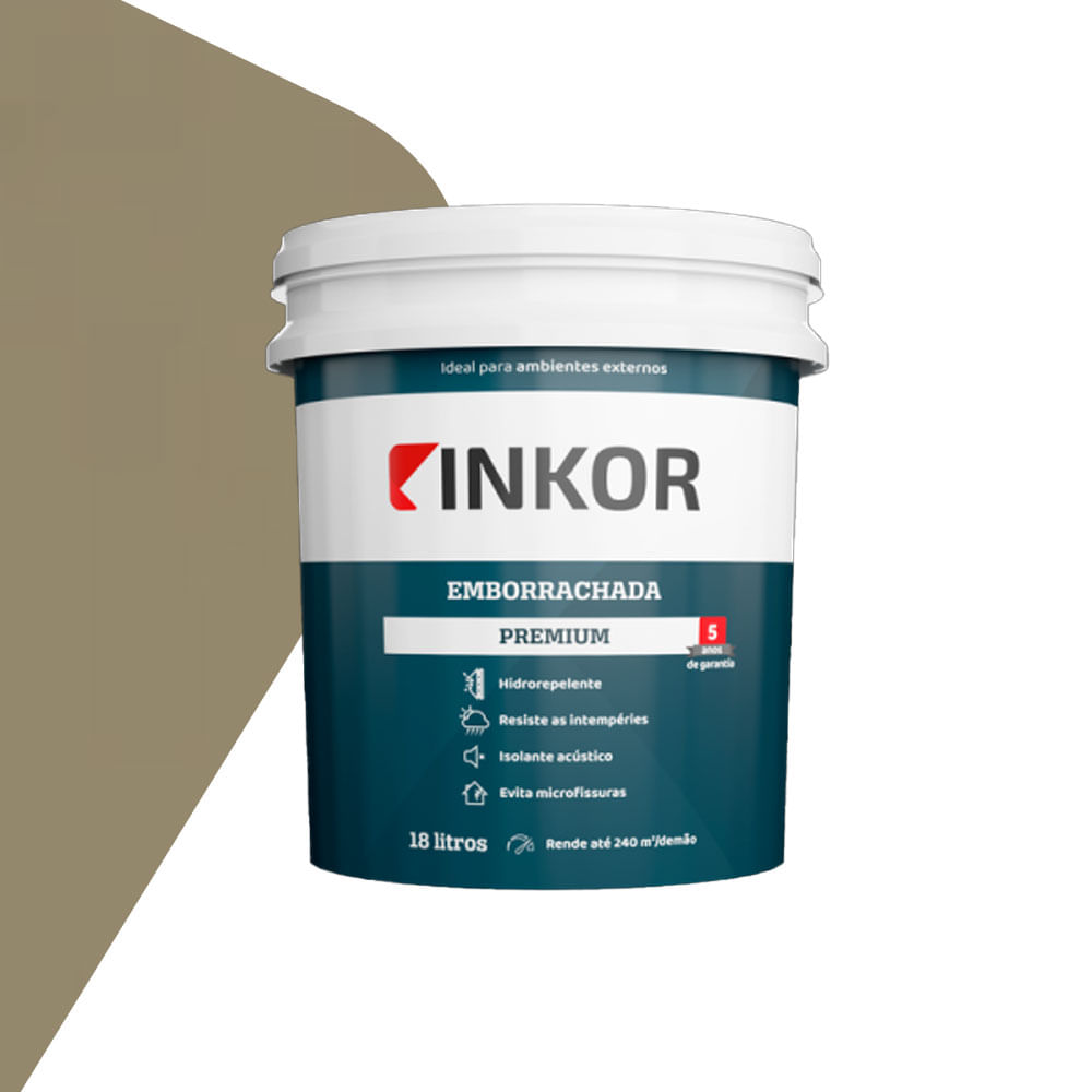 Tinta Premium Emborrachada 18l Floresta Enc - Inkor