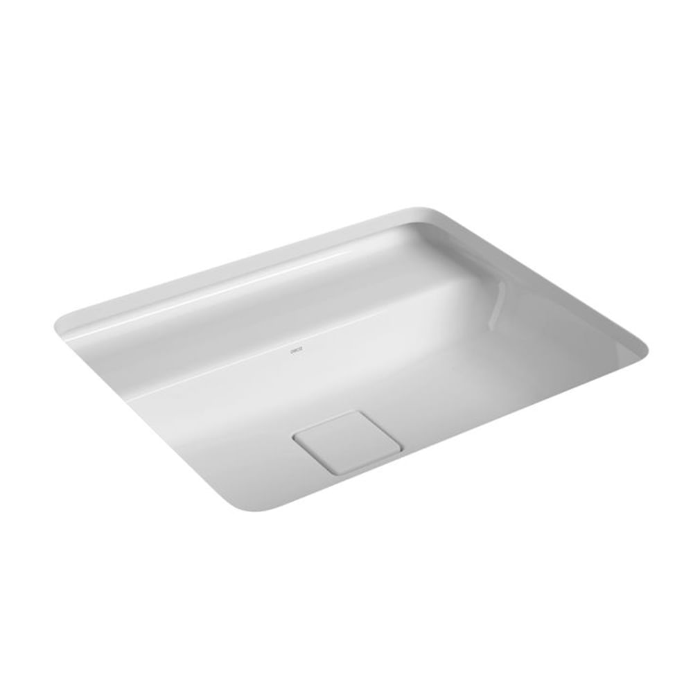 Cuba de Embutir Retangular com Mesa Branca 50cm - L.33050.M.17 - Deca