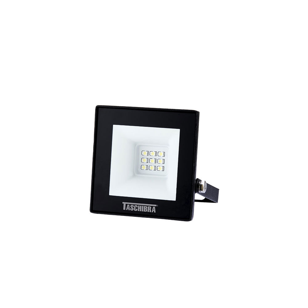 Refletor LED TR 10W 65000K Preto - Taschibra