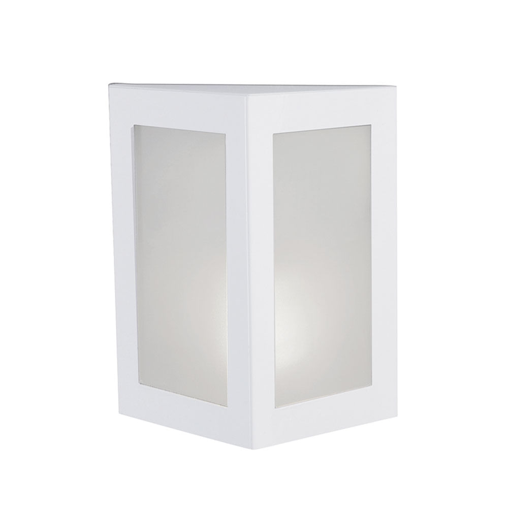 Arandela Denver Triangular Branco AR110 - Kin Light
