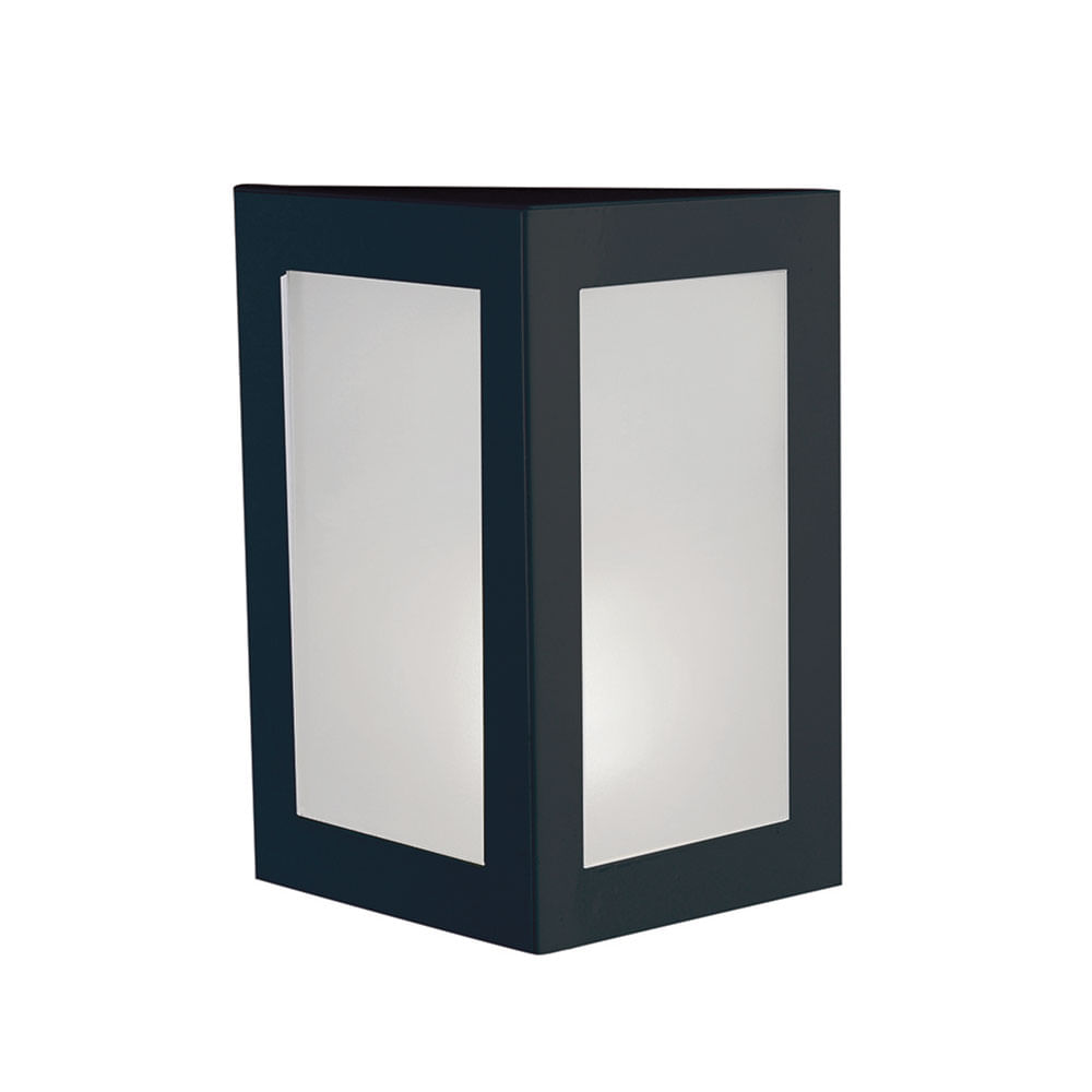 Arandela Denver Triangular Preto AR110 - Kin Light