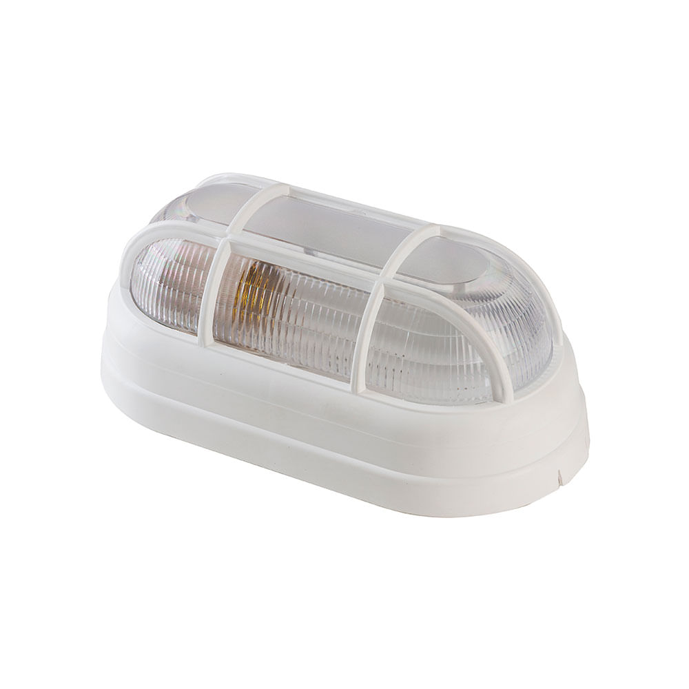 Arandela Tartaruga com Grade Branco TAR14 - Kin Light