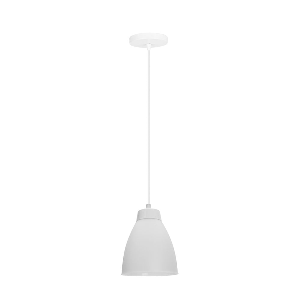 Pendente Tulipa Pop Branco PD11 - Kin Light