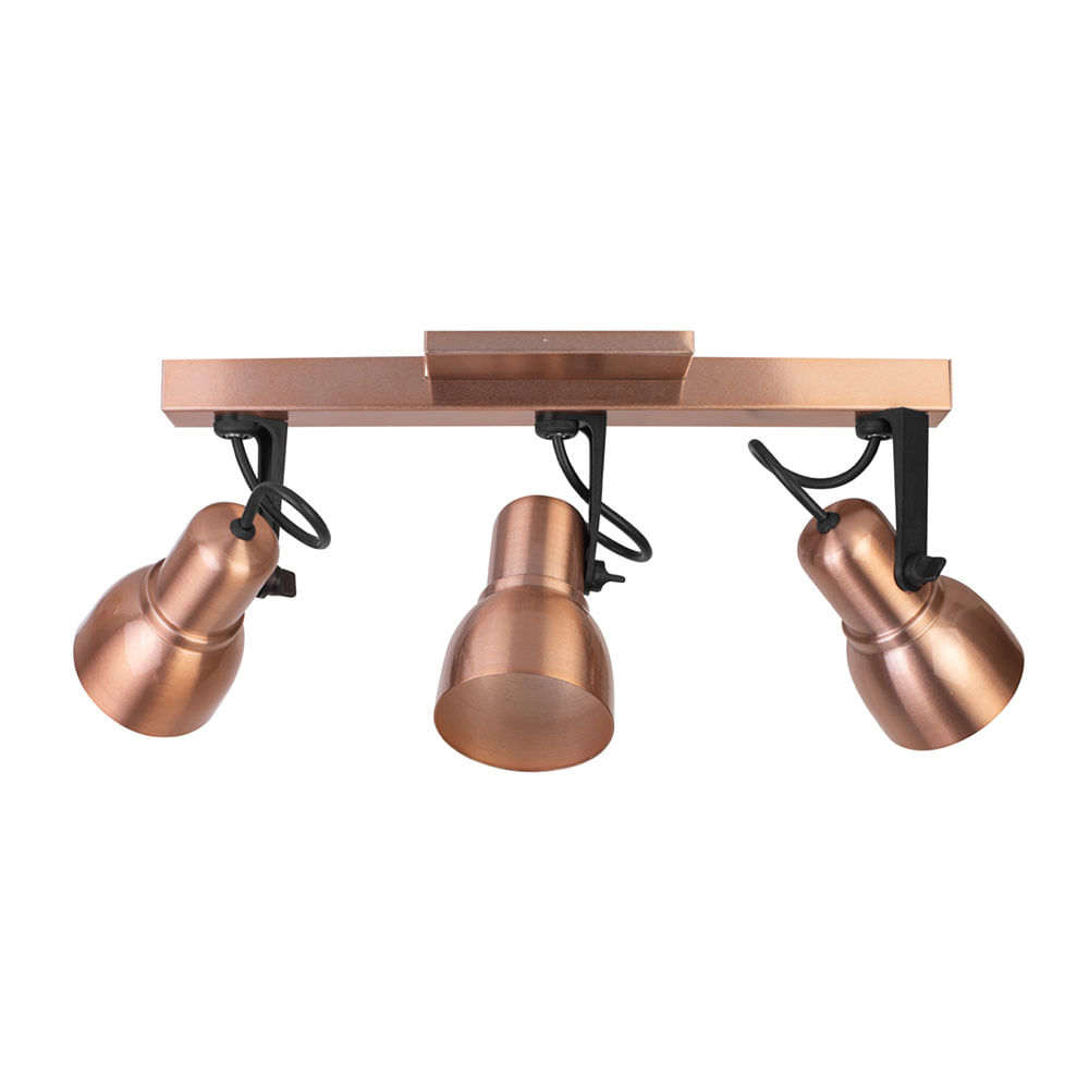Spot Light Trilho Cobre SP1859/3 - Kin Light