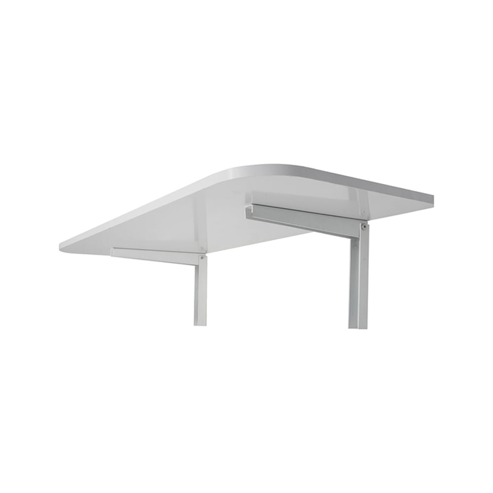 Mesa Dobrável 90x40 Com Suporte Branco MDS-9040 - Multivisão