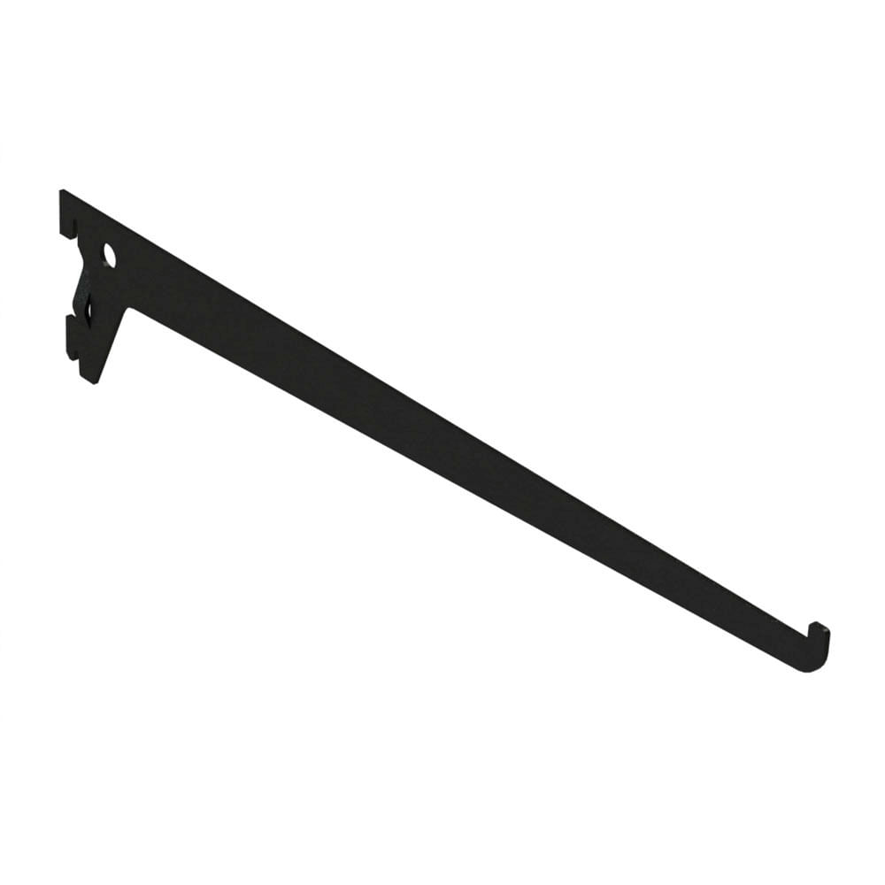 Suporte Prateleira Simples 35Cm Preto - SS35 - Multivisão