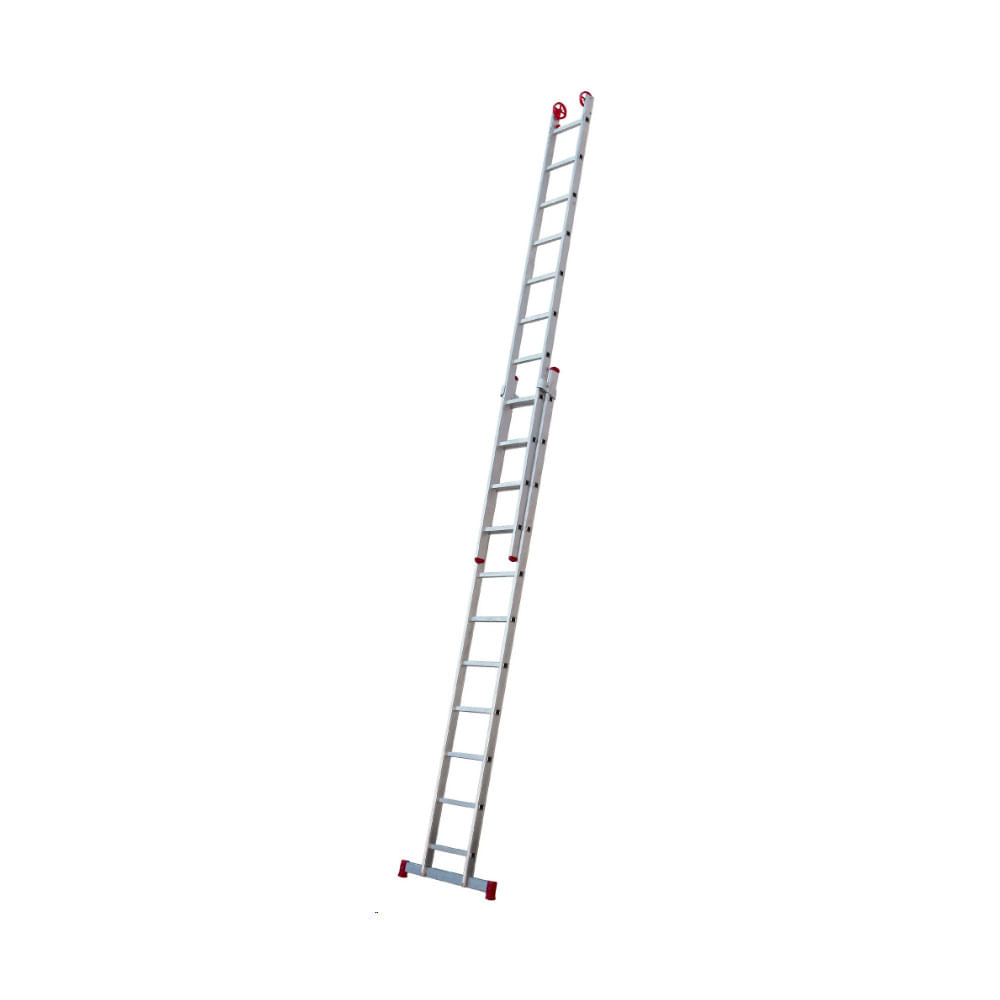 Escada Extensiva de Aluminio 11X2 Degraus - Botafogo