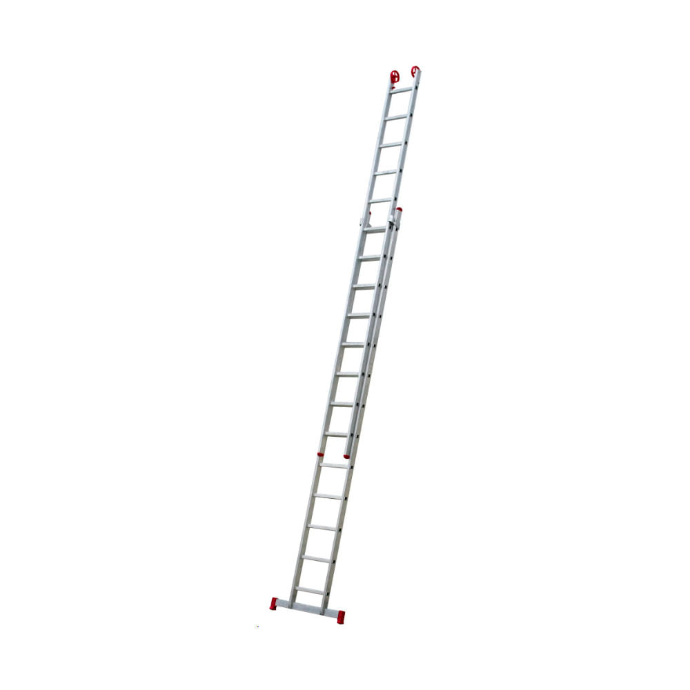 Escada Extensiva de Aluminio 13X2 Degraus - Botafogo