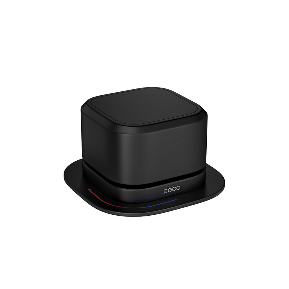 Acionamento para Monocomando de Lavatório Quadrado You Black Matte - 4990.BL105.MT - Deca