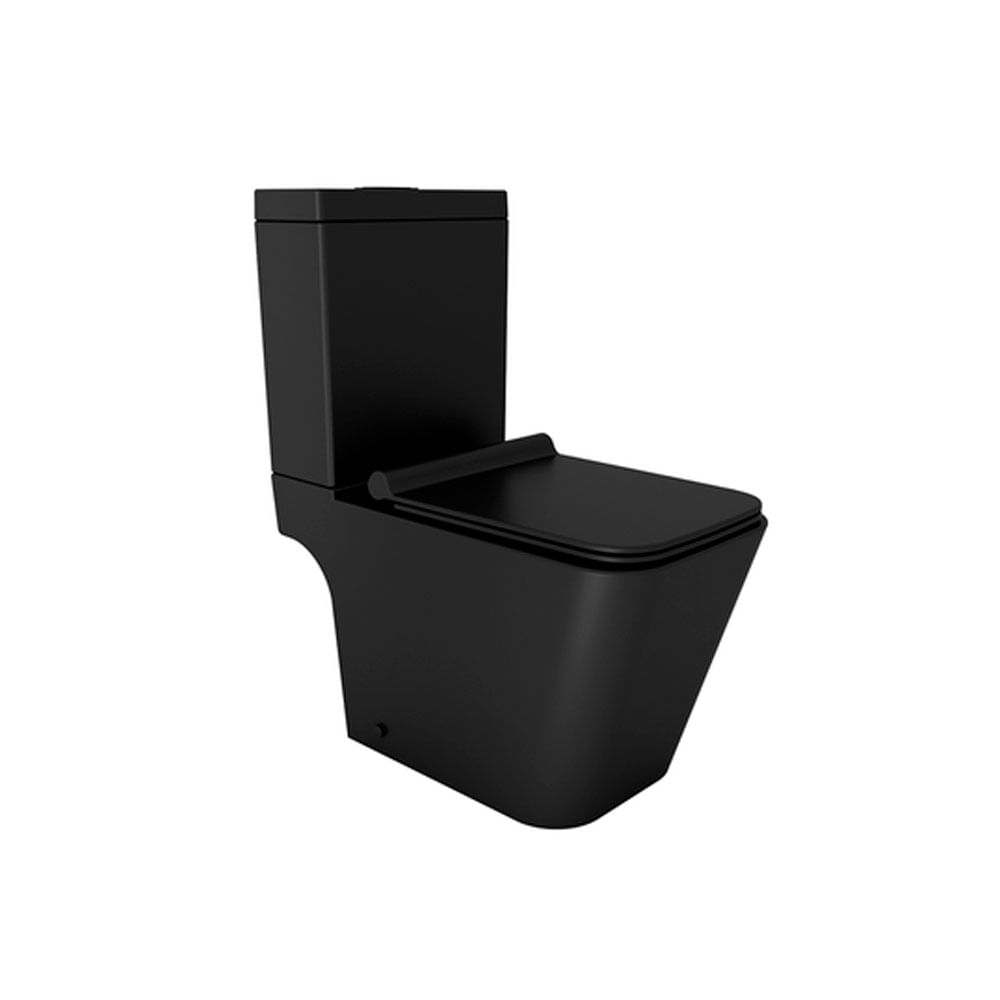 Kit Bacia Com Caixa Completo Vougan Ônix - Docol
