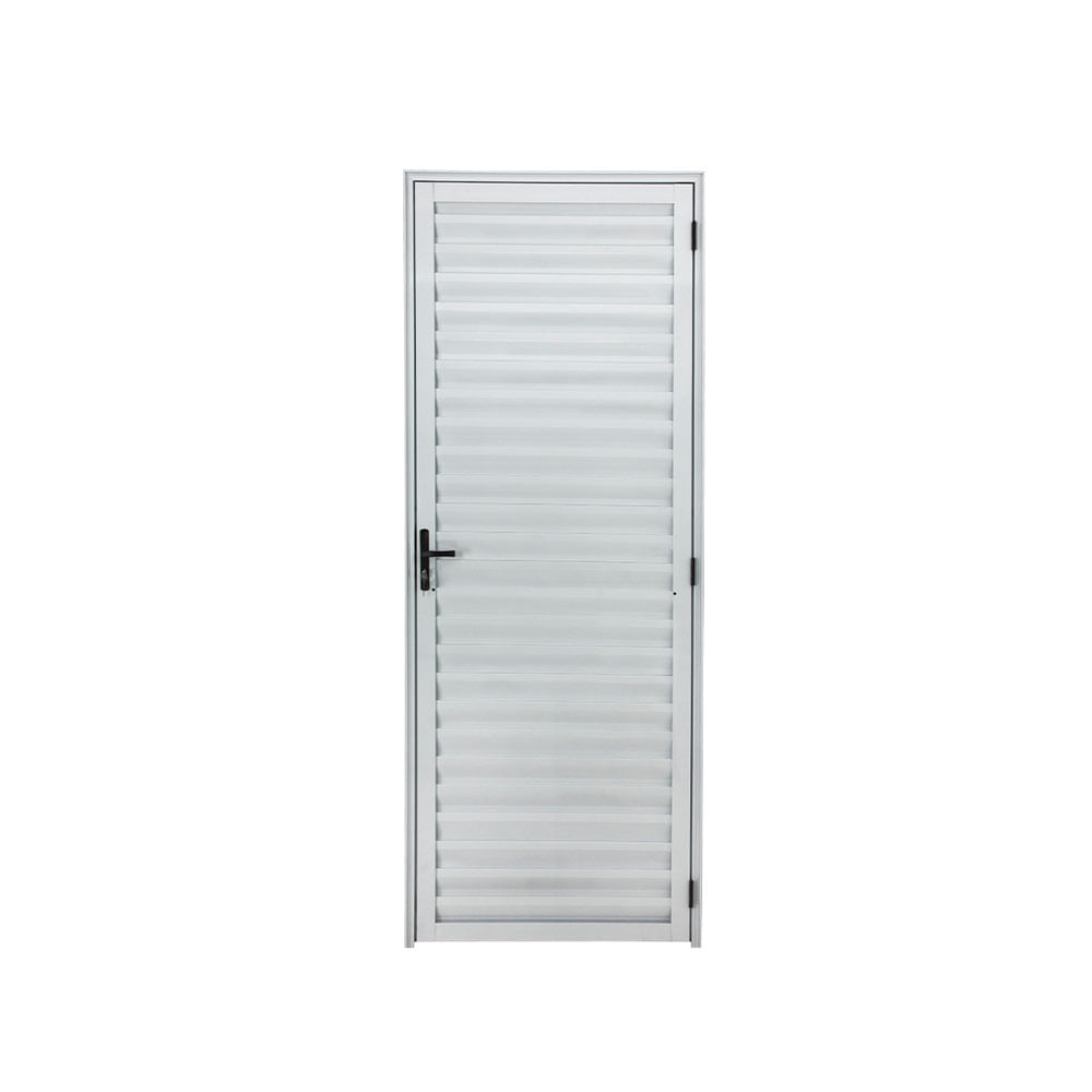 Porta Palheta 210X80 Branco Esquerda 02/048 - AJ Esquadrias