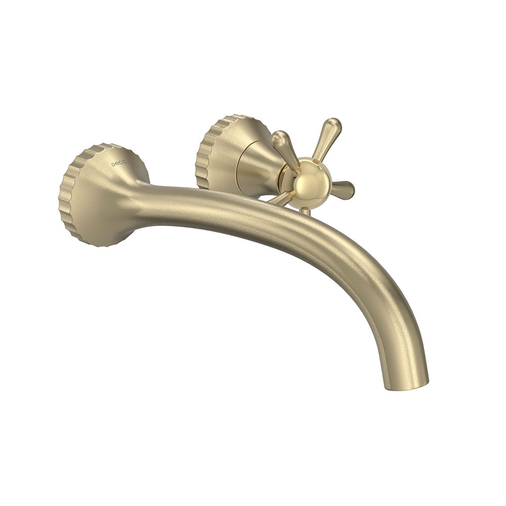 Torneira para Banheiro Perola Parede Summer Gold 1179.SM108.MT - Deca