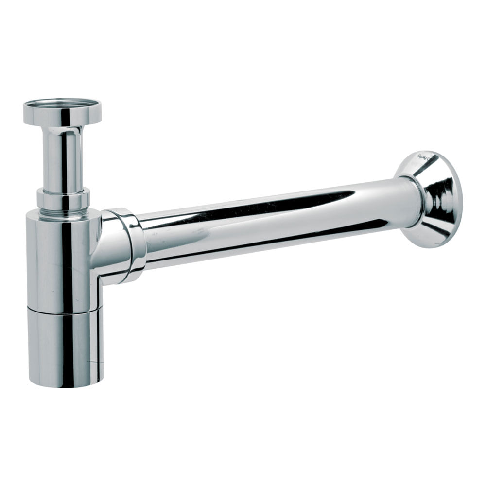 Sifão de Lavatório SLX 1x1.1/2" 30cm 1680 Cromado - Perflex