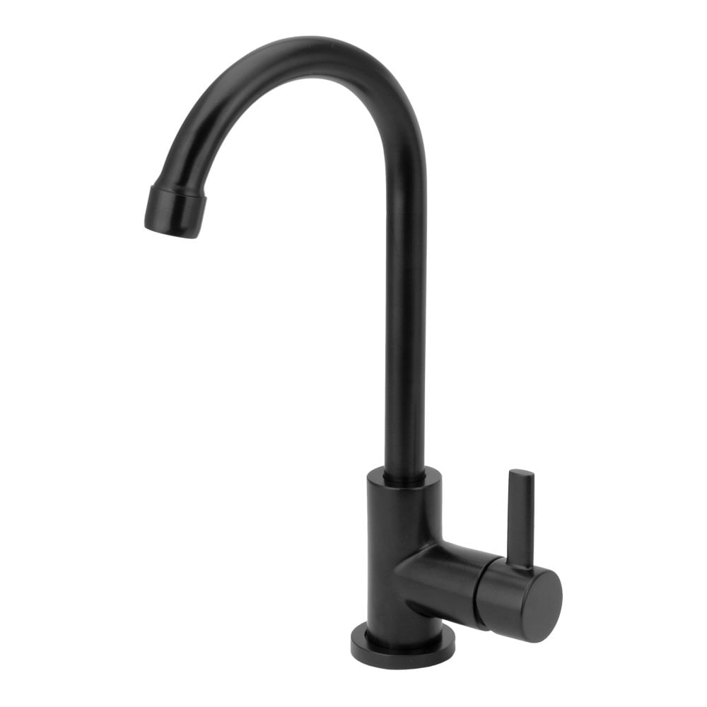 Monocomando para Banheiro Mais 2877 PF44 Preto Fosco - Perflex