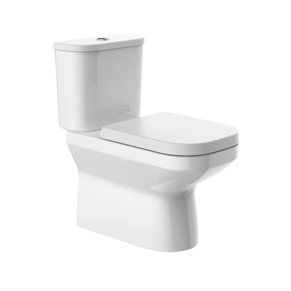 Kit Bacia com Caixa Acoplada Completo Span Square Branco - Kohler
