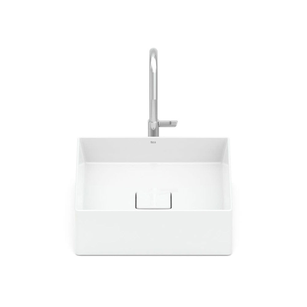 Cuba Apoio Redonda Terra T4 35Cm Branco - Roca