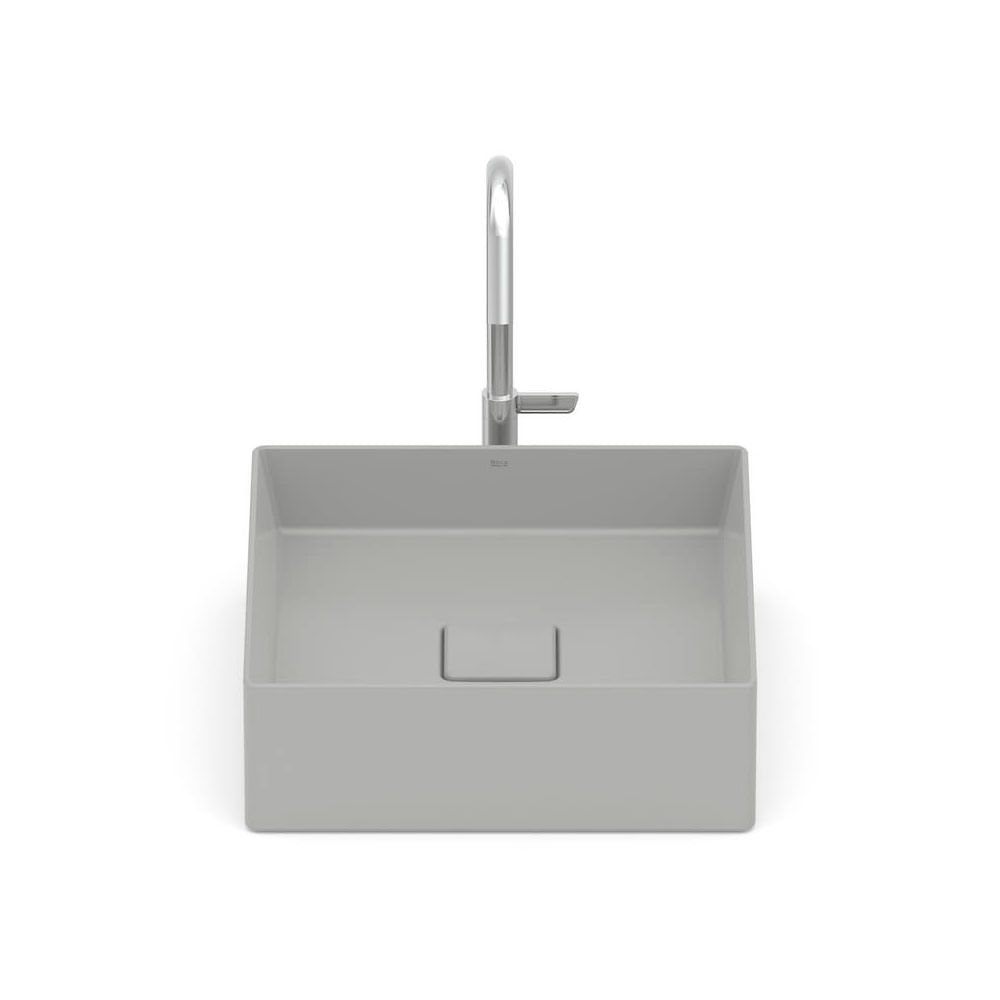 Cuba Apoio Quadrada Terra T4 35Cm Stone - Roca
