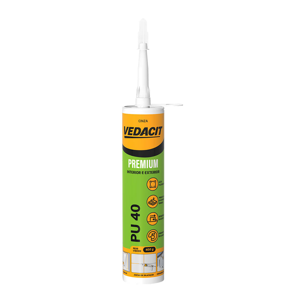 Selante PU40 Cinza - Vedacit