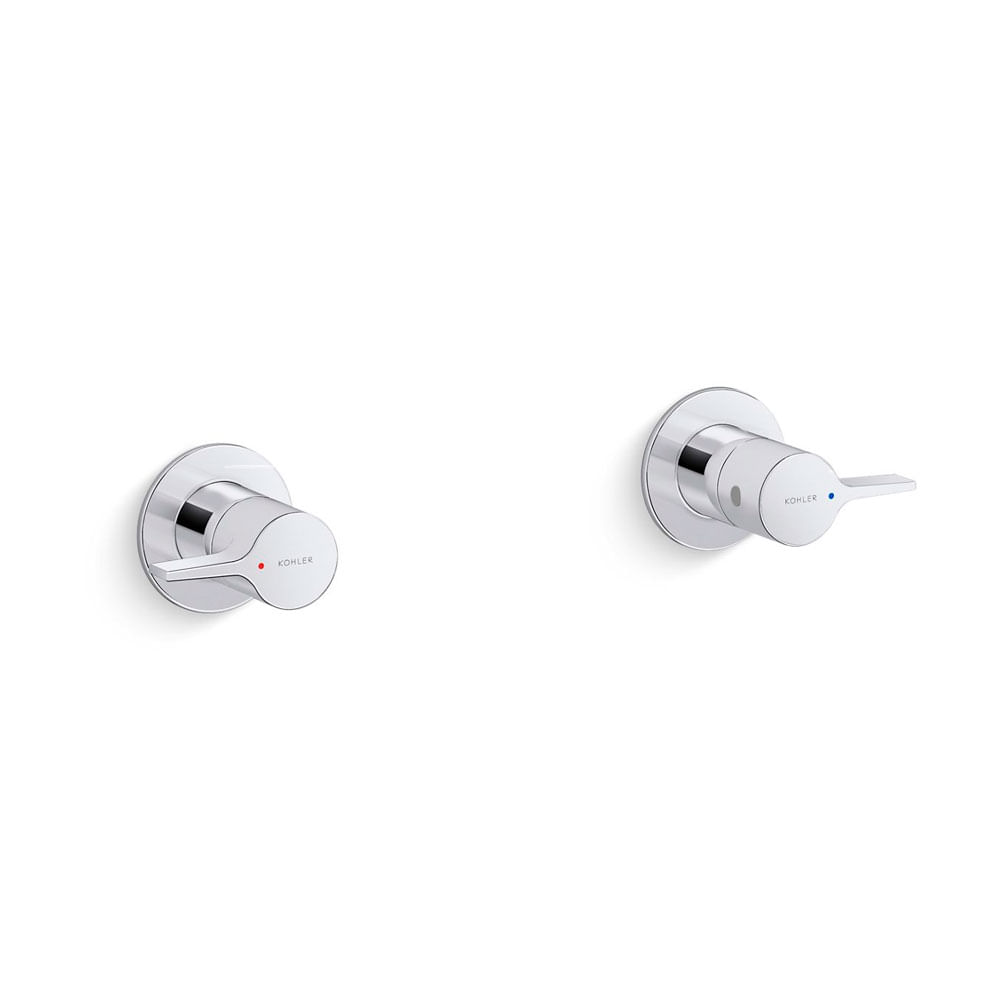 Acabamento para Monocomando de Chuveiro Taut Cromado T97099CP - Kohler