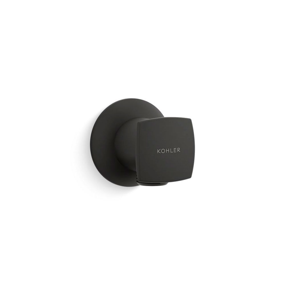 Conexão de Água p/Ducha Manual Quadrada Black Mate 11627BL - Kohler