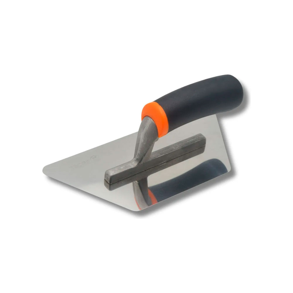 Desempenadeira Pro Inox Chanfrada 2133-0 - Tigre