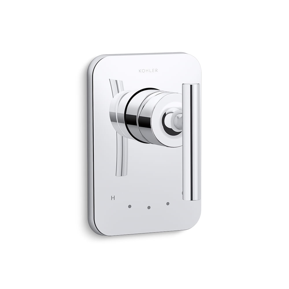 Acabamento para Misturador Monocomando de Chuveiro Purist Cromado - T7362BR-4-CP - Kohler