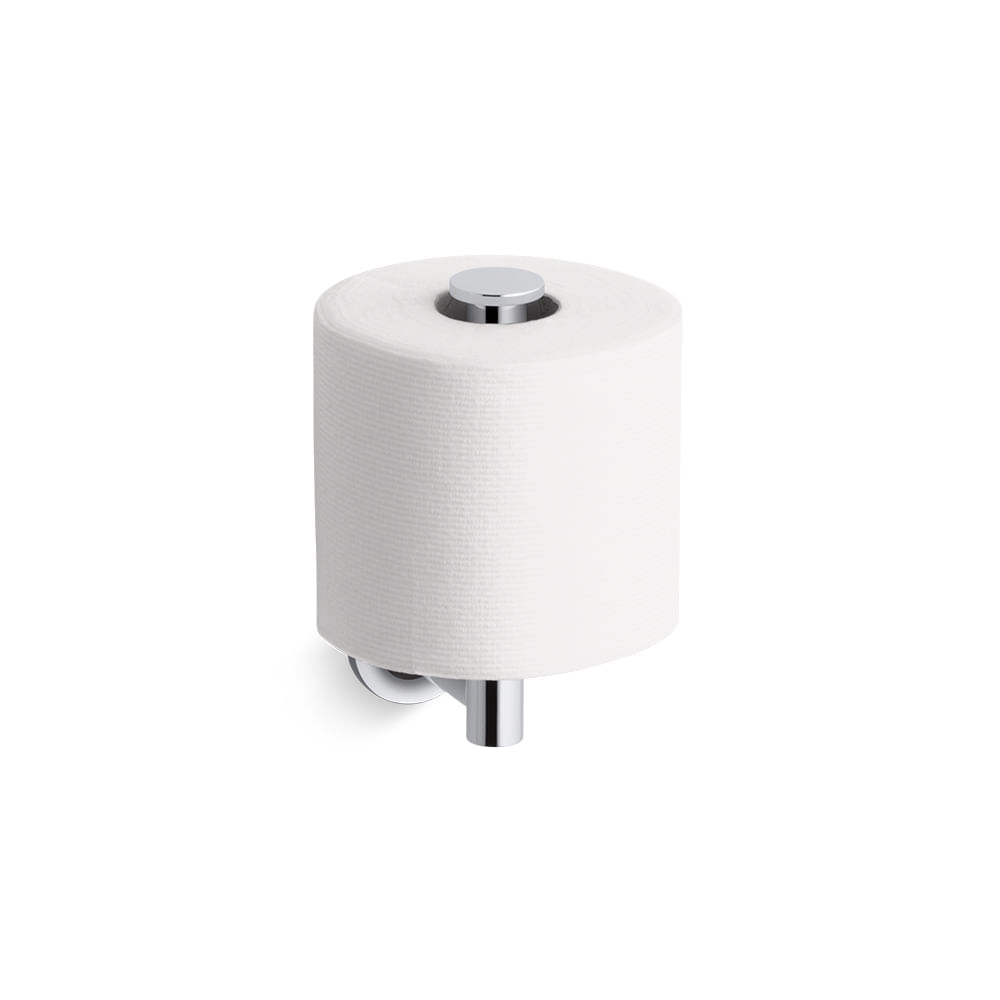 Papeleira Vertical Purist Cromada - 14444BR-CP - Kohler