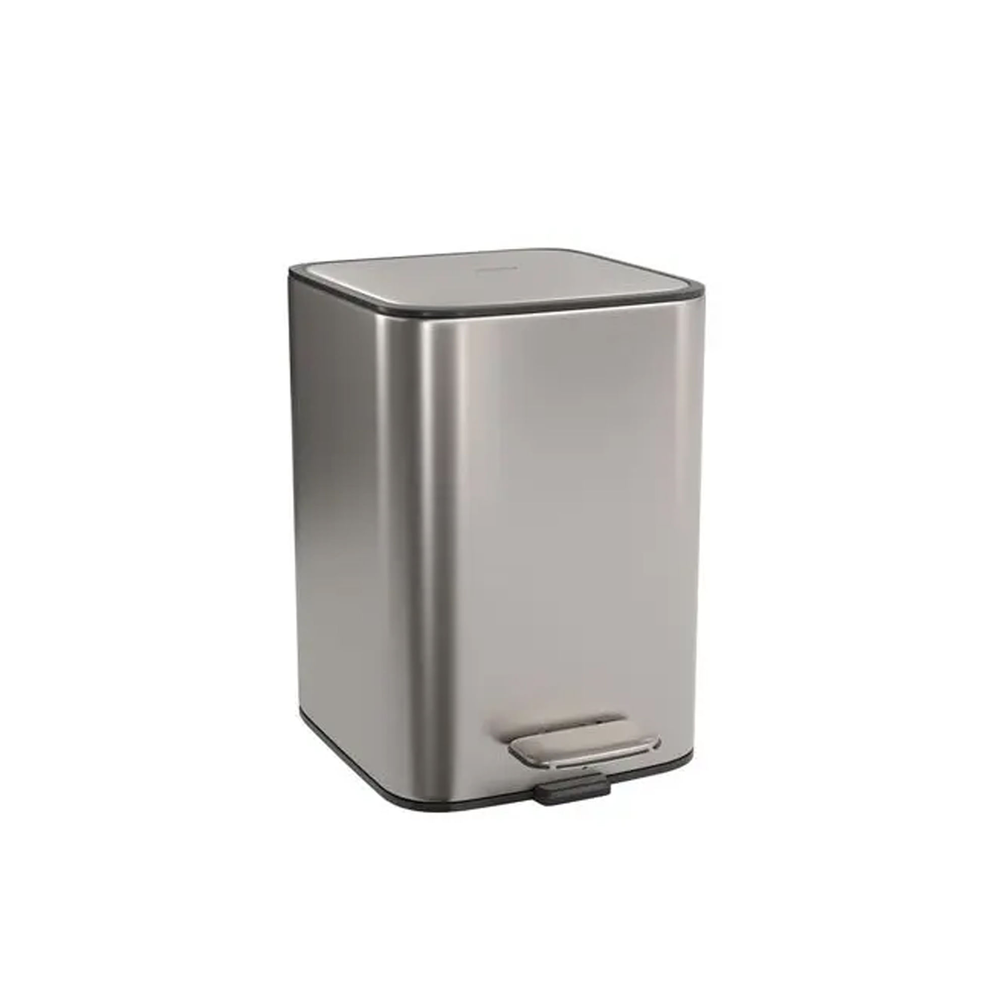 Lixeira Inox Quadrada com Pedal 5 litros 1005 - Deca