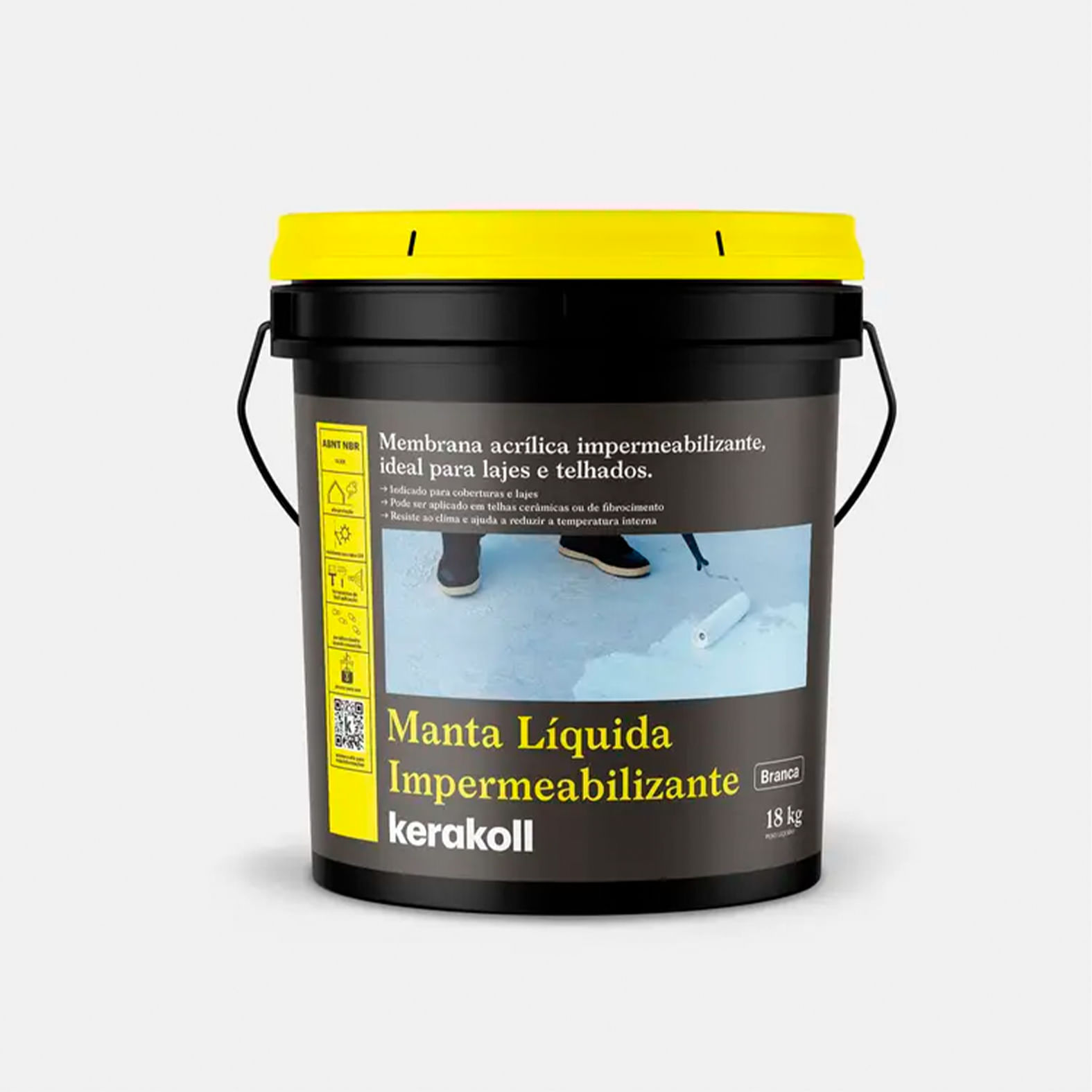 Manta Líquida Branca 18Kg - Kerakoll